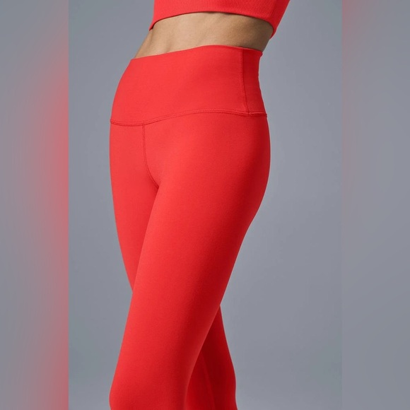 ALO YOGA | ✨NEW✨ 7/8 High-Waist Airbrush Legging in Red Hot Summer - Picture 2 of 6